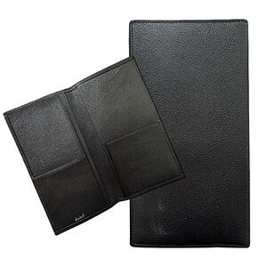 Dunhill | Accessories | Dunhill Logo Black Leathercard Caseeuc